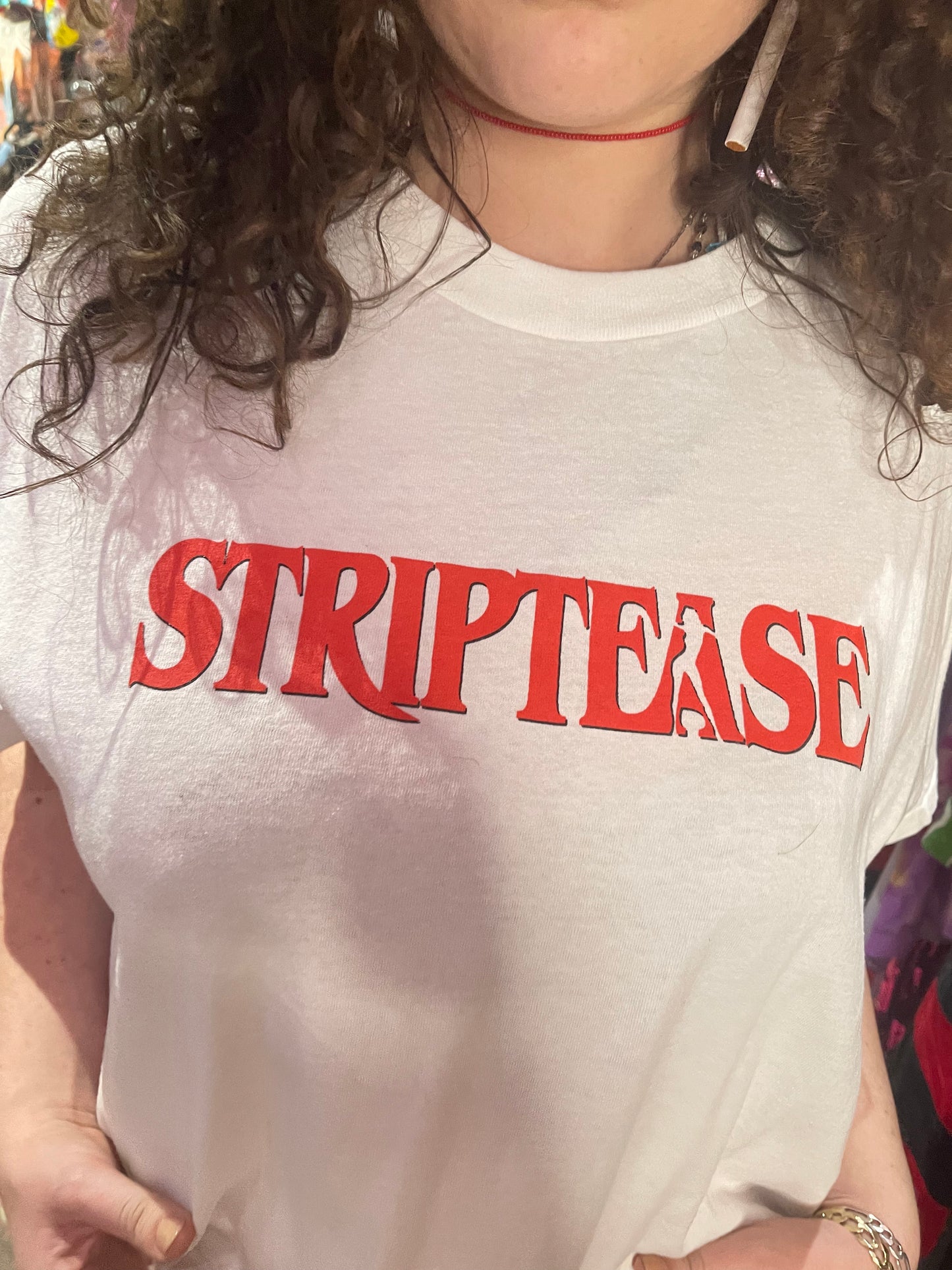 Vintage 90s Striptease T-shirt - Spark Pretty