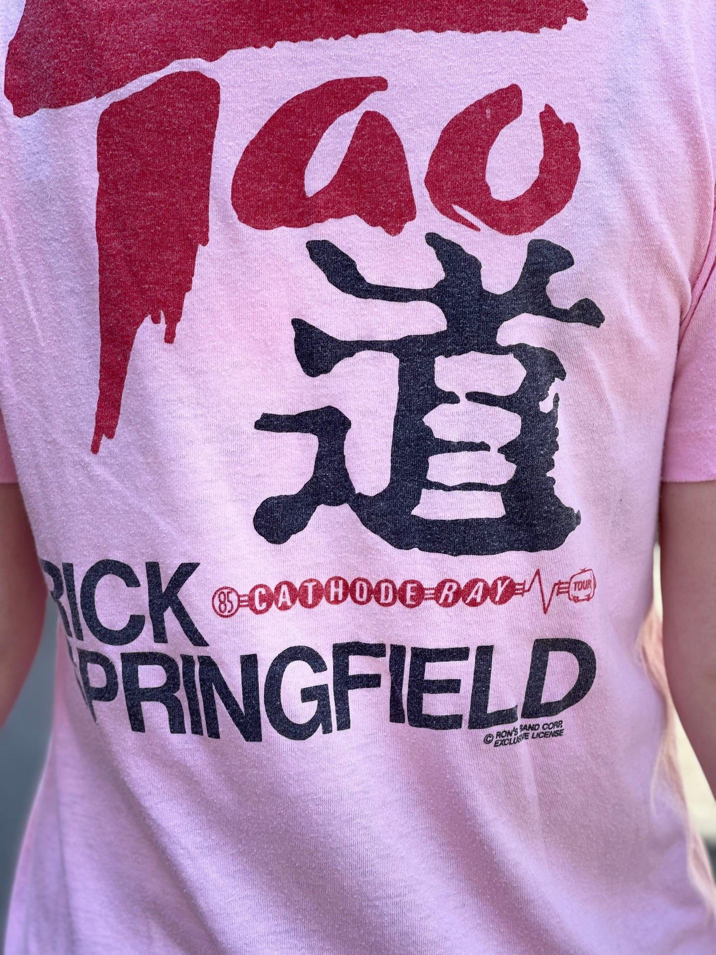 Vintage 1985 Rick Springfield Tour T-shirt - Spark Pretty