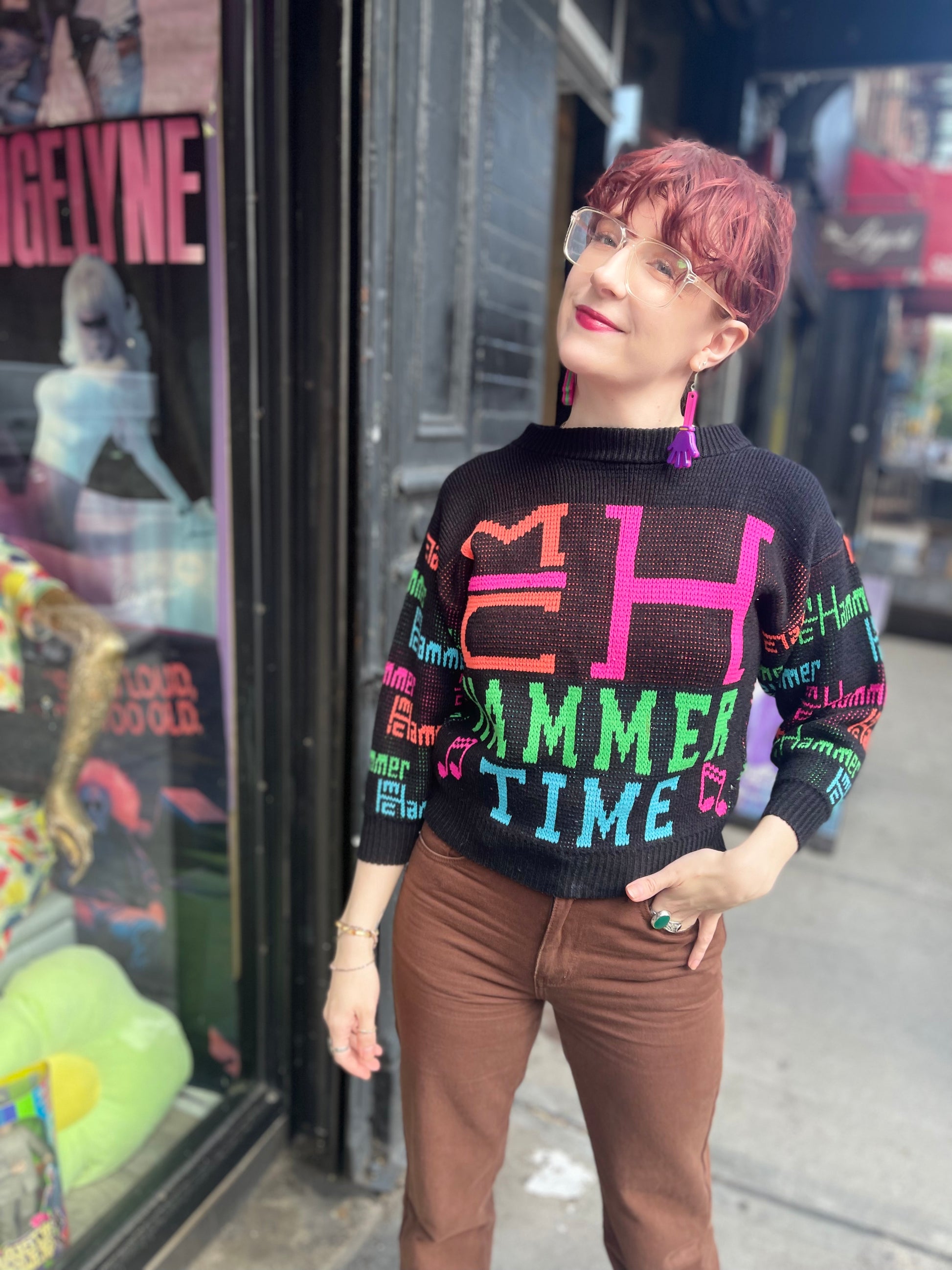 Vintage 90s MC Hammer Sweater - Spark Pretty