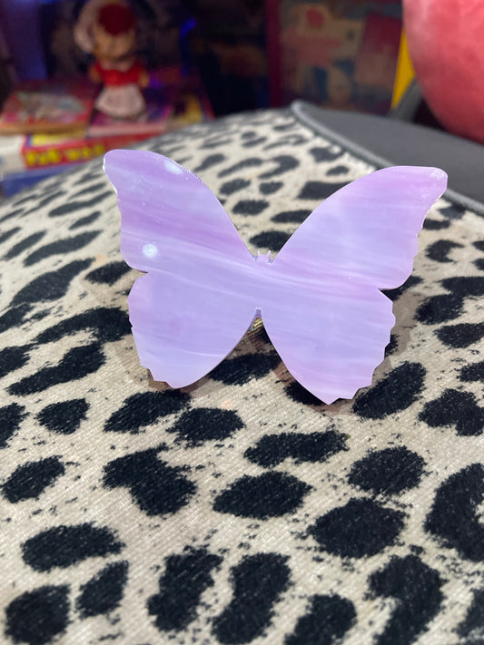 Purple  Butterfly Ring by Marina Fini - Spark Pretty