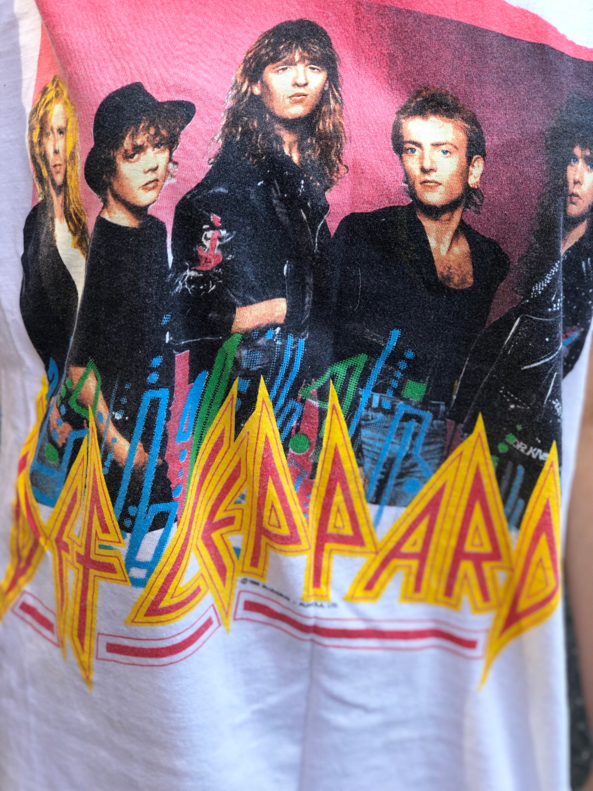 Vintage 1988 Def Leppard Hysteria Tour T-shirt - Spark Pretty