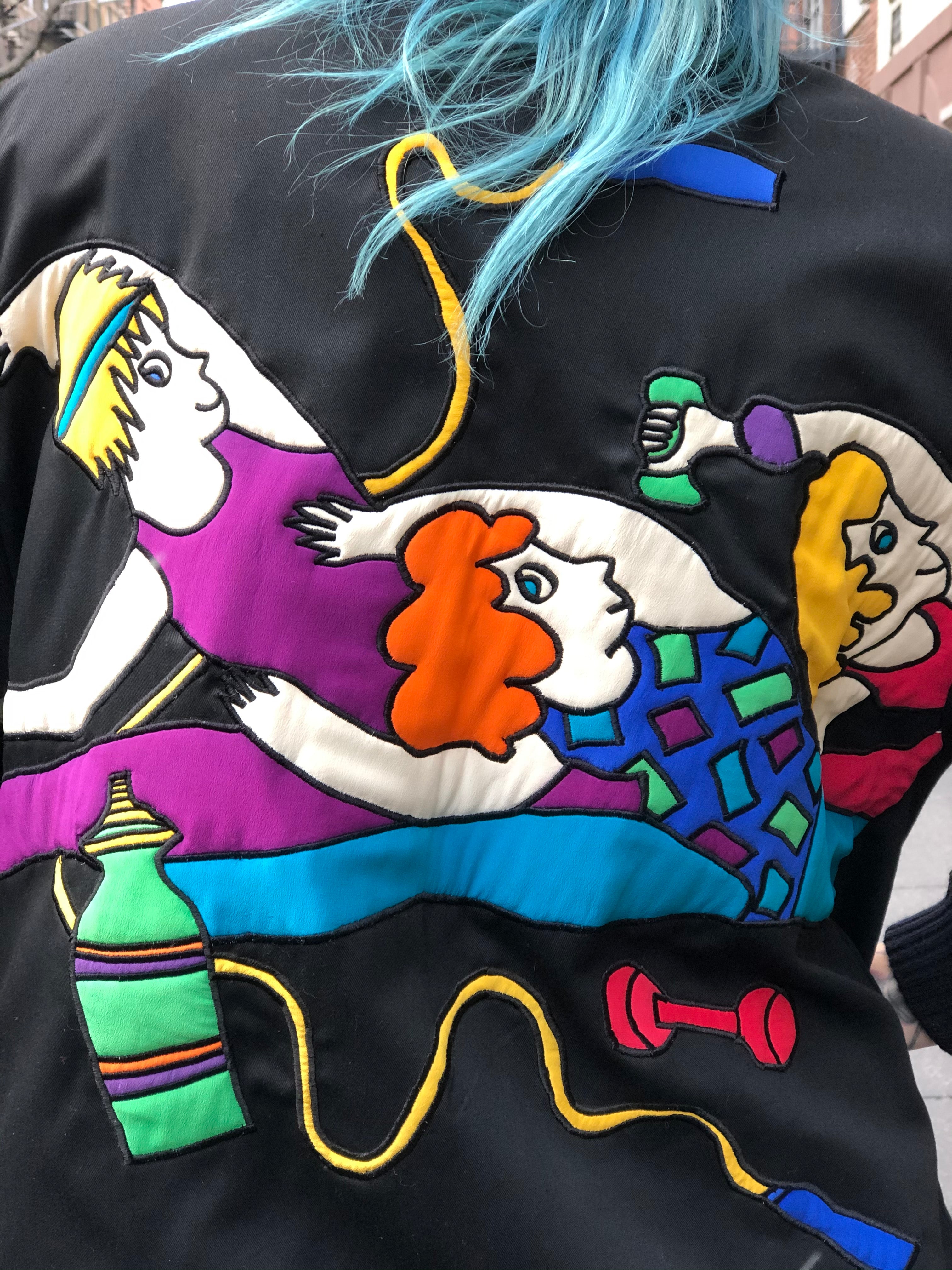 90s hot sale cartoon jacket